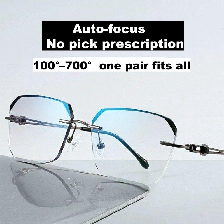 👓✨Ultra-Lightweight Precision Adaptive Reading Glasses with Adjustable Focus Portable Anti-Fatigue Eye Protection HD Lenses Comfortable for Reading