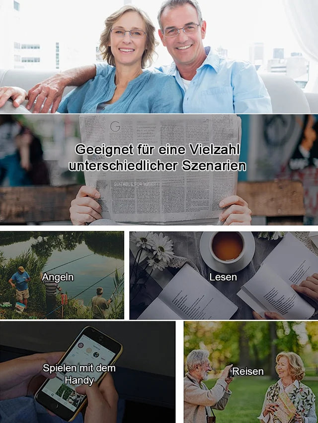 👓✨Super Diamond-Cut Frameless Auto-Focus Reading Glasses—Adapt to Near and Far Vision, Transforms into Sunglasses in 3 Seconds Outdoors!