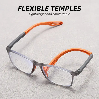 👓✨TR90 Ultra-Lightweight and Ultra-Tough Sports Silicone Automatic Focus Reading Glasses