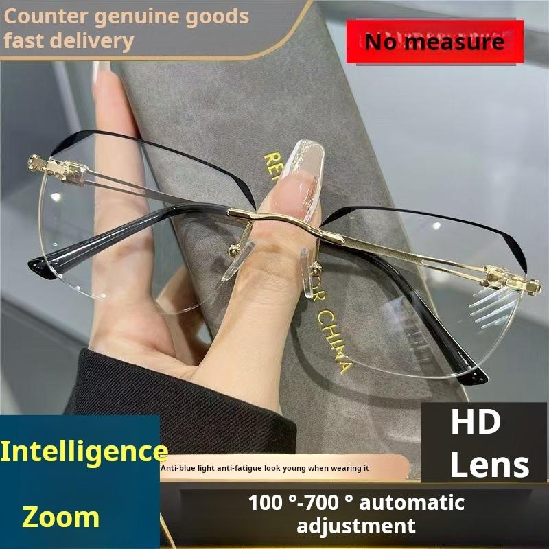 👓✨Ultra-Lightweight Precision Adaptive Reading Glasses with Adjustable Focus Portable Anti-Fatigue Eye Protection HD Lenses Comfortable for Reading
